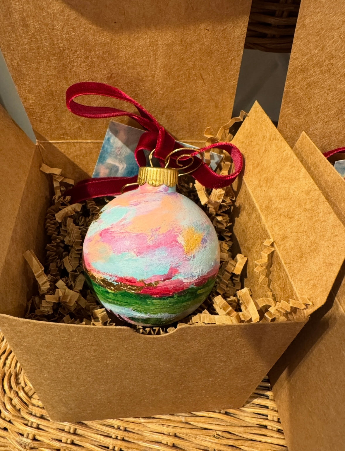 Ornament Bauble Pastel Meadow