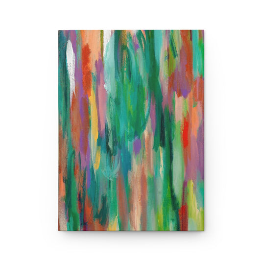 Hardcover Journal—
Sea Glass Colorful Notebook