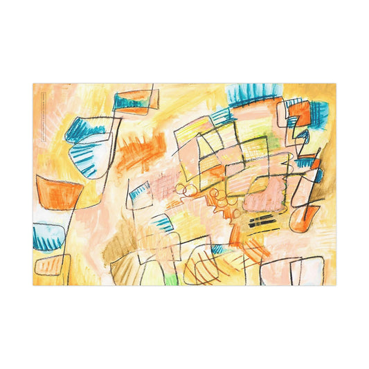 Picasso's Sunset | Wrapping Paper