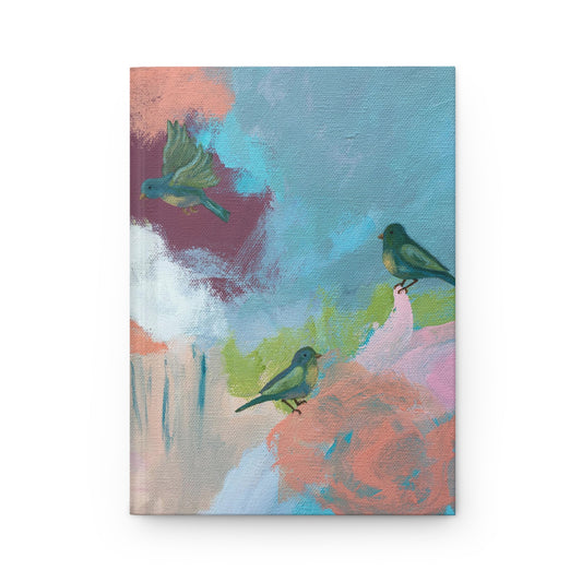 Hardcover Journal—
Spread Your Wings Bird Notebook