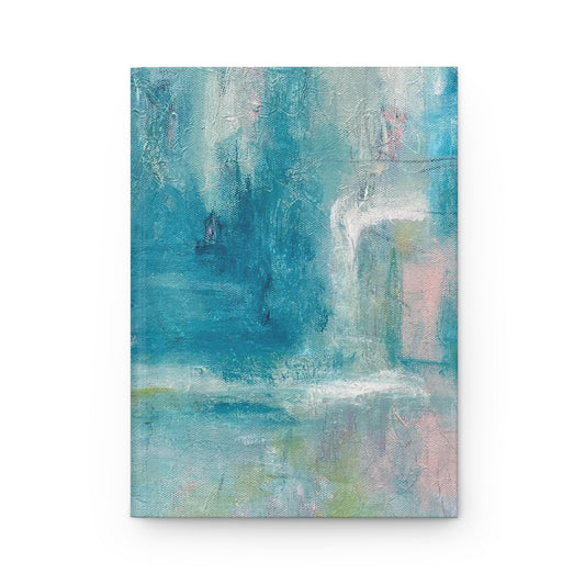 Hardcover Journal—
Placidity Abstract Water Notebook