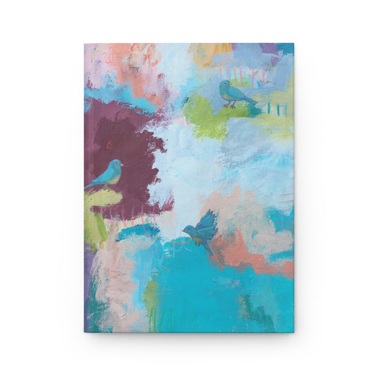Hardcover Journal—Taking Flight Bird Notebook