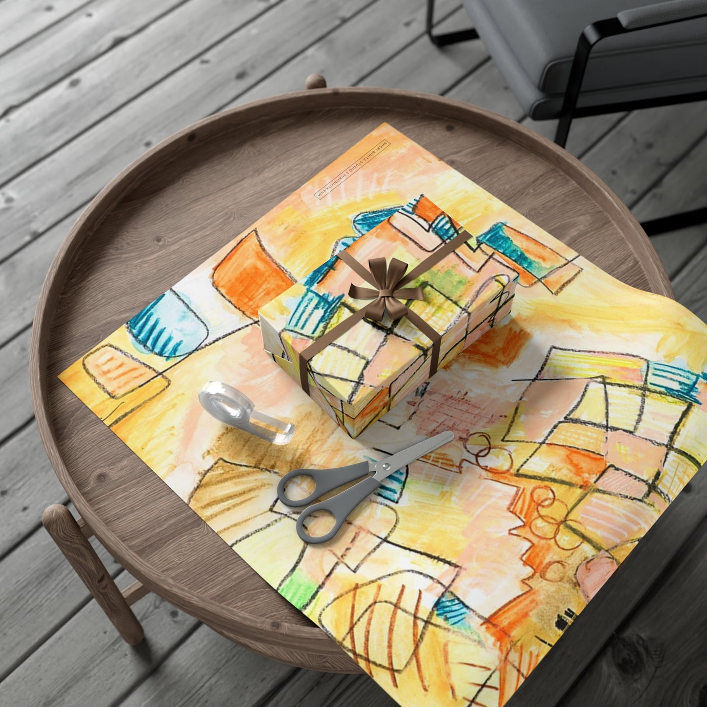 Picasso's Sunset | Wrapping Paper