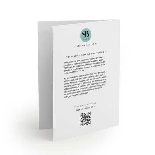 Spread Your Wings Notecard