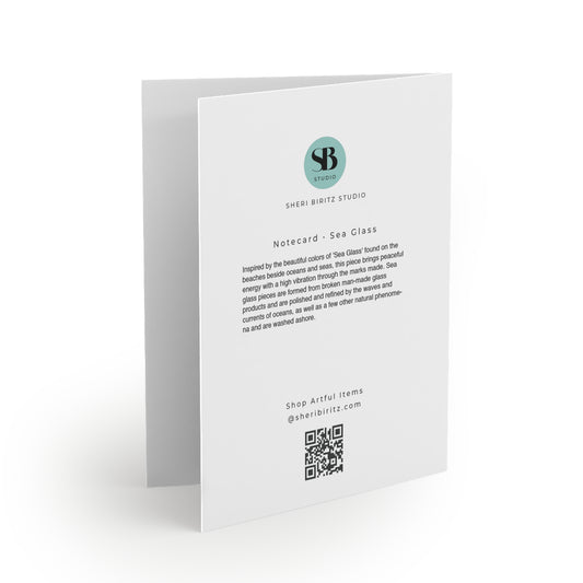 Seaglass Notecard