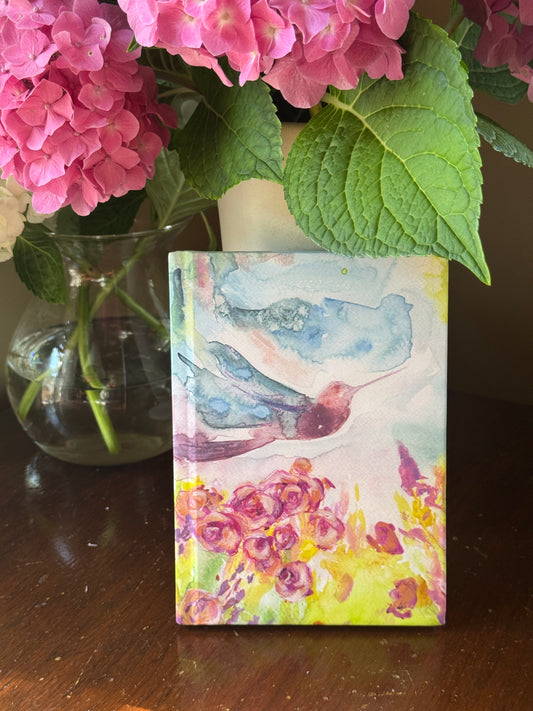 Hardcover Journal—Empowered Hummingbird Notebook