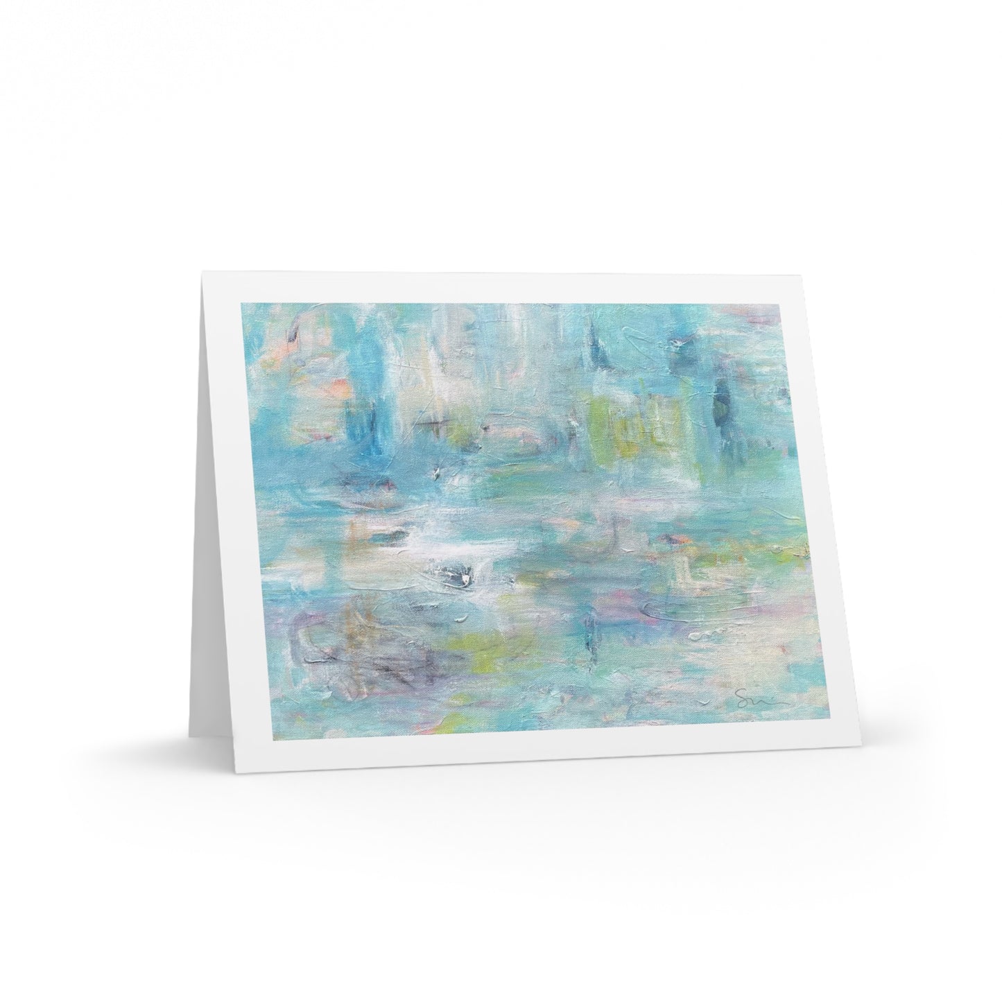 Misty Mornings Notecard