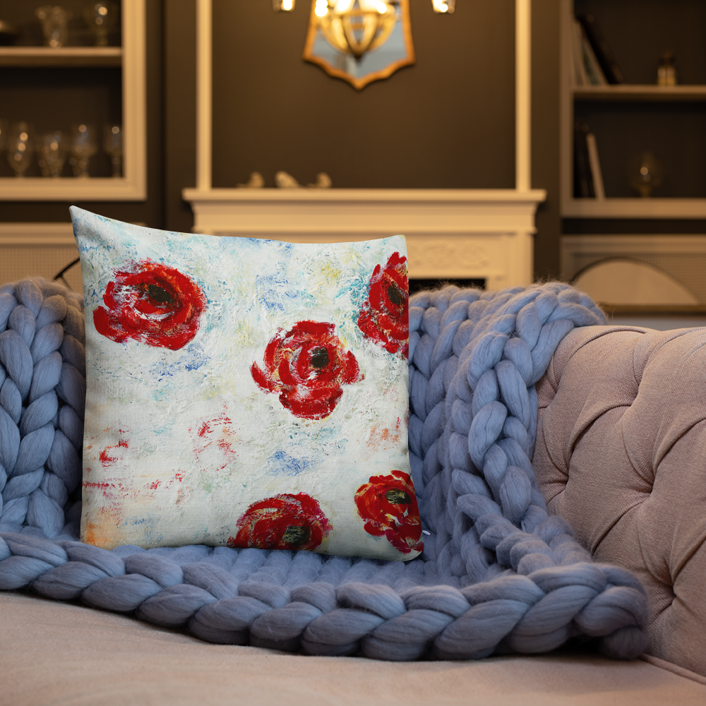 Poppies | Premium Pillow
