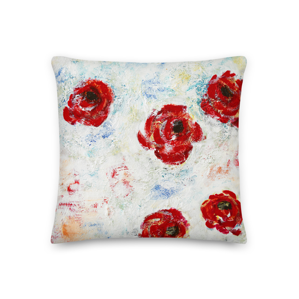 Poppies | Premium Pillow