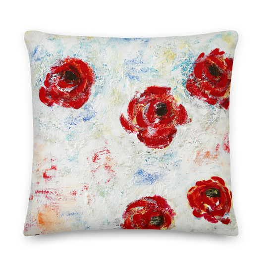Poppies | Premium Pillow