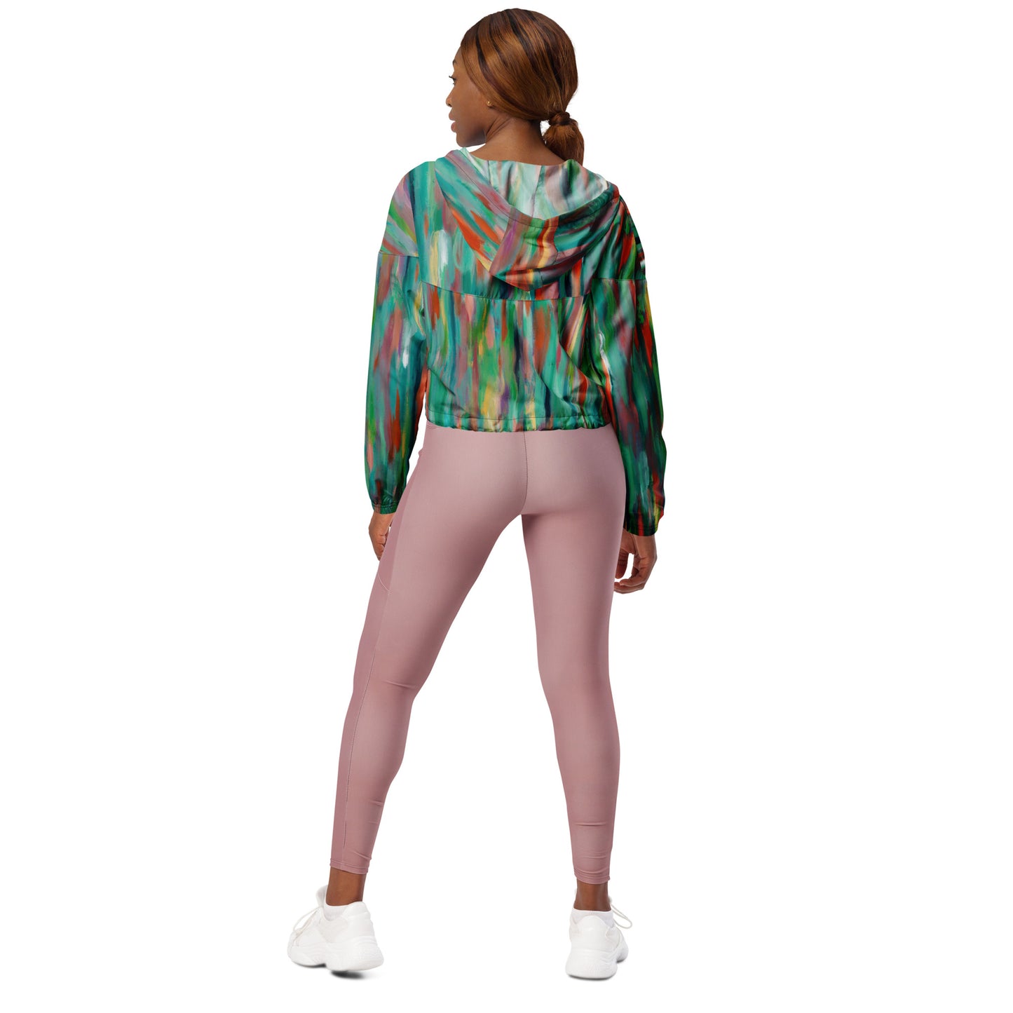 Message In A Bottle | Women’s cropped windbreaker