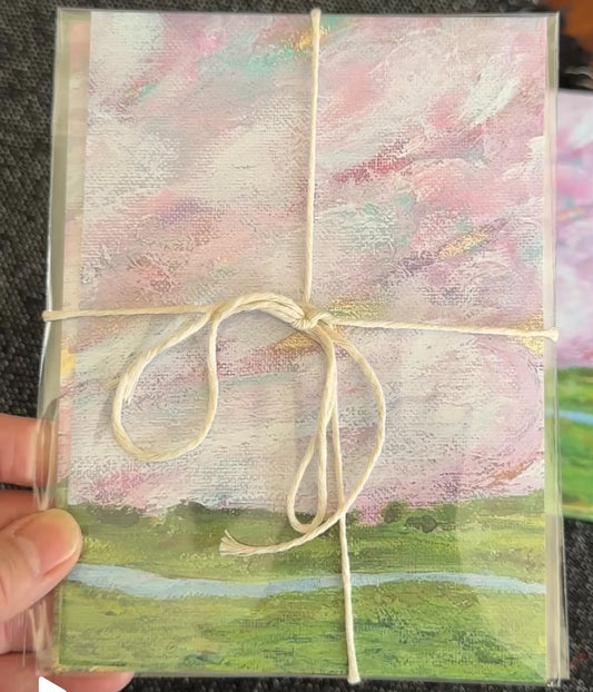 Art Print Pastel Meadow