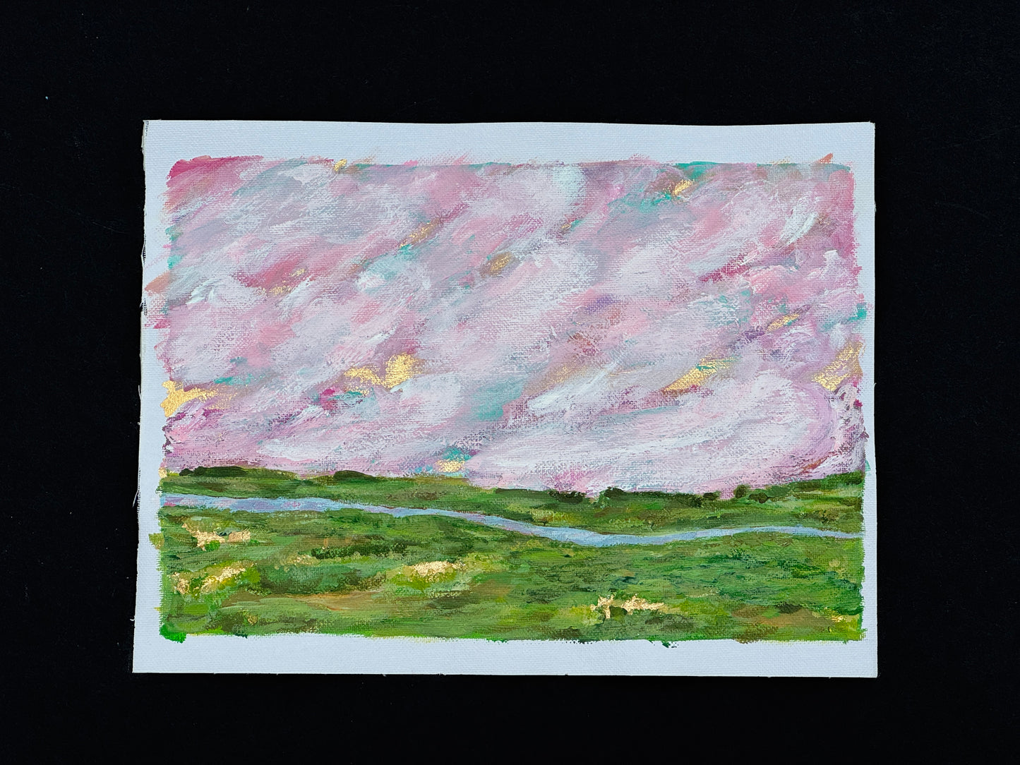 Art Print Pastel Meadow