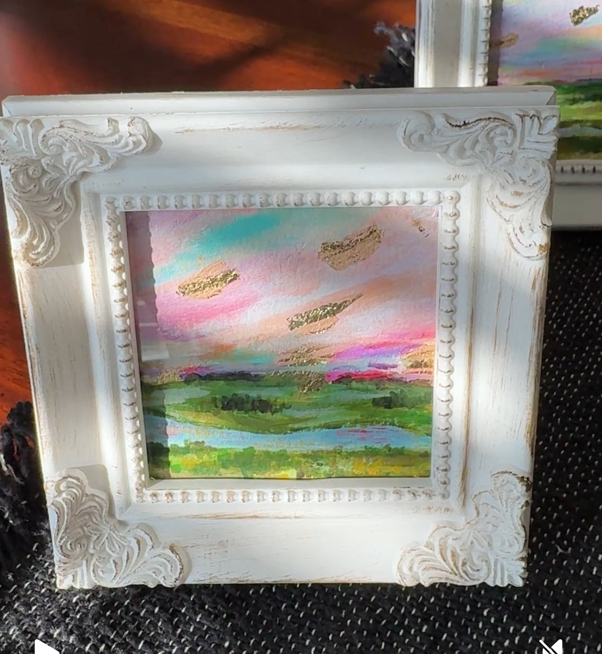 Mini Framed Art Pastel Sunset