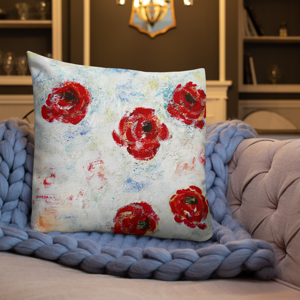 Poppies | Premium Pillow